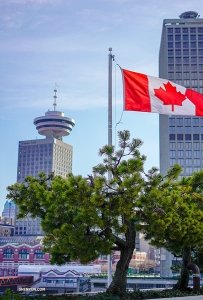 Meanwhile, Shen Yun Touring Company arrives in Vancouver, Canada! (Photo by dancer Ziyuan Fu)
